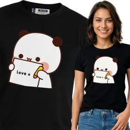 koszulka-damska-czarny-bawelna-t-shirt-xl-nadruk-bubu-i-dudu