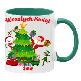 swiateczny-kubek-ciemno-zielony-330-ml-prezent-na-swieta-mikolajki-imie