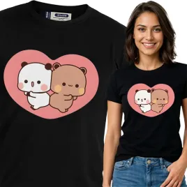 koszulka-damska-czarny-bawelna-t-shirt-m-nadruk-bubu-i-dudu