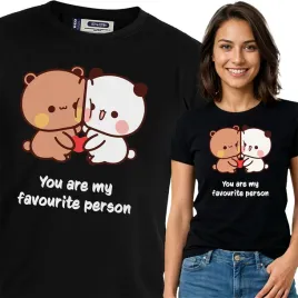 koszulka-damska-czarny-bawelna-t-shirt-m-nadruk-bubu-i-dudu