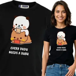 koszulka-damska-czarny-bawelna-t-shirt-l-nadruk-bubu-i-dudu