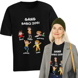 koszulka-czarna-xl-gang-babci-personalizowany-prezent-dzien-babci-upominek