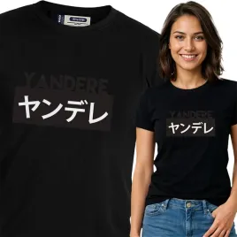 koszulka-damska-czarna-bawelna-t-shirt-s-nadruk-anime-rozne-napisy