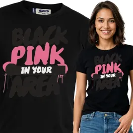 koszulka-damska-czarna-bawelna-t-shirt-xl-nadruk-black-pink