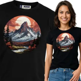 koszulka-damska-czarna-bawelna-t-shirt-xl-nadruk-gory-kamping