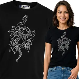 koszulka-damska-czarna-bawelna-t-shirt-l-nadruk-wzory-boho