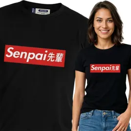 koszulka-damska-czarna-bawelna-t-shirt-m-nadruk-anime-rozne-napisy