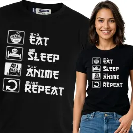 koszulka-damska-czarna-bawelna-t-shirt-xxl-nadruk-anime-rozne-napisy