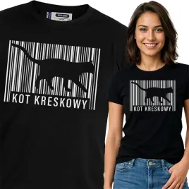 koszulka-damska-czarna-bawelna-t-shirt-m-nadruk-koty