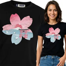 koszulka-damska-czarna-bawelna-t-shirt-s-nadruk-japonia