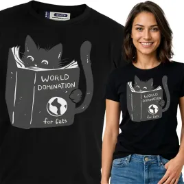 koszulka-damska-czarna-bawelna-t-shirt-m-nadruk-koty