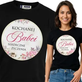 koszulka-damska-czarny-bawelna-t-shirt-m-nadruk-dzien-babci
