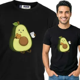 koszulka-meska-czarny-bawelna-t-shirt-s-nadruk-avocado