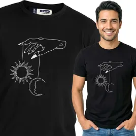 koszulka-meska-czarny-bawelna-t-shirt-m-nadruk-ksierzyc-moon-wzory