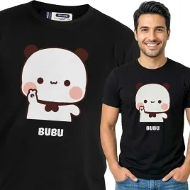 koszulka-meska-czarny-bawelna-t-shirt-xl-nadruk-bubu-i-dudu