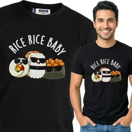 koszulka-meska-czarna-bawelna-t-shirt-m-nadruk-sushi