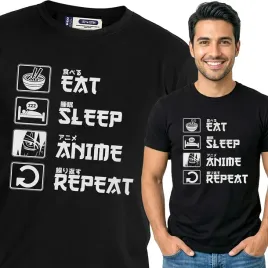 koszulka-meska-czarna-bawelna-t-shirt-s-nadruk-anime-rozne-napisy