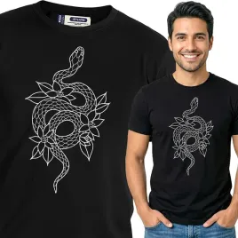 koszulka-meska-czarna-bawelna-t-shirt-xl-nadruk-wzory-boho