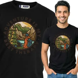 koszulka-meska-czarna-bawelna-t-shirt-xxl-nadruk-gory-kamping