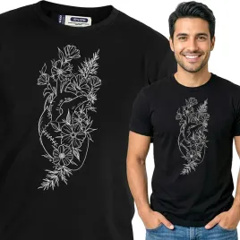 koszulka-meska-czarna-bawelna-t-shirt-xxl-nadruk-wzory-boho