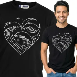 koszulka-meska-czarna-bawelna-t-shirt-s-nadruk-wzory-boho