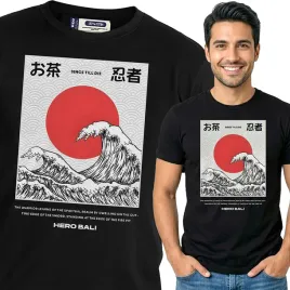 koszulka-meska-czarna-bawelna-t-shirt-xxl-nadruk-japonia