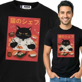koszulka-meska-czarna-bawelna-t-shirt-xl-nadruk-sushi