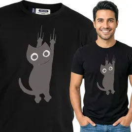 koszulka-meska-czarna-bawelna-t-shirt-l-nadruk-koty