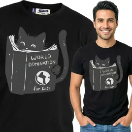 koszulka-meska-czarna-bawelna-t-shirt-m-nadruk-koty