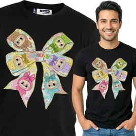 koszulka-meska-czarna-bawelniana-t-shirt-xl-nadruk-wzory-labubu