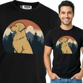 koszulka-meska-czarna-bawelniana-t-shirt-s-nadruk-pieskowe-wzory
