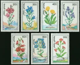 mongolia-1991-mnh-f-vf-sc-1973-1979-ziola-lecznicze