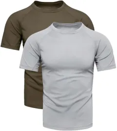 dwupak-meski-t-shirt-khaki-i-szary-2pak-xl