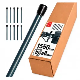 10-x-pret-naciagowy-do-siatki-ogrodzeniowej-1550mm-grafitowy-z-zaslepka