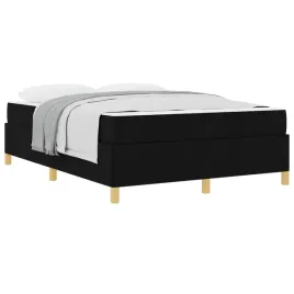 nowoczesna-ramka-lozka-z-materacem-king-czarna-minimalistyczna-konstr
