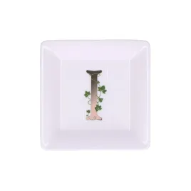 la-porcellana-bianca-talerzyk-kwadratowy-10-cm-litera-i