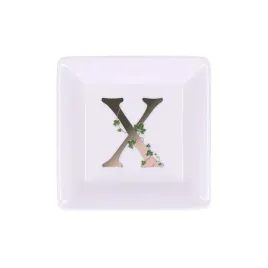 la-porcellana-bianca-talerzyk-kwadratowy-10-cm-litera-x