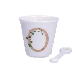la-porcellana-bianca-filizanka-z-lyzeczka-litera-o-75-ml