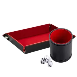 skorzany-czerwony-zestaw-do-gry-w-kosci-tacka-22x16-cm-kubek-5-kosci-k6