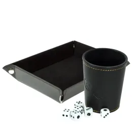 skorzany-czarny-zestaw-do-gry-w-kosci-tacka-22x16-cm-kubek-6-kosci-k6