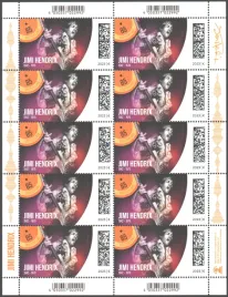 niemcy-2023-mnh-xf-jimi-hendrix