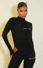 czarne-dzianinowe-body-z-logiem-prettylittlething-m
