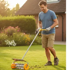 aerator-reczny-wertykulator-walcowy-do-trawy-z-kolcami