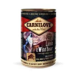 carnilove-pies-puszka-wild-meat-lambandboar-karma-mokra-dla-psa-400g