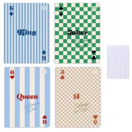 inter-zeszyt-zeszyty-a5-80-krata-hybrid-cards-zestaw-4-szt