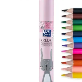 oxford-kredki-olowkowe-trojkatne-12-kol-w-tubie-rozowej