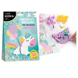 kidea-zestaw-kreatywny-pomponiaste-wyklejanki-unicorn