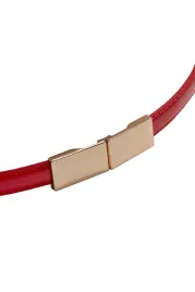 pasek-damski-lakierowany-czerwony-zlota-klamra-93-cm-ekoskora