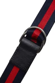 materialowy-pasek-w-granatowo-czerwone-paski-z-metalowa-czarna-klamra-do-je