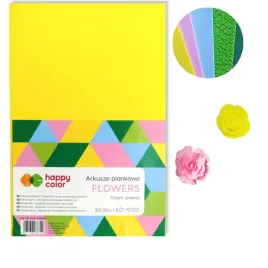 happy-arkusze-piankowe-pianka-a4-5-flowers